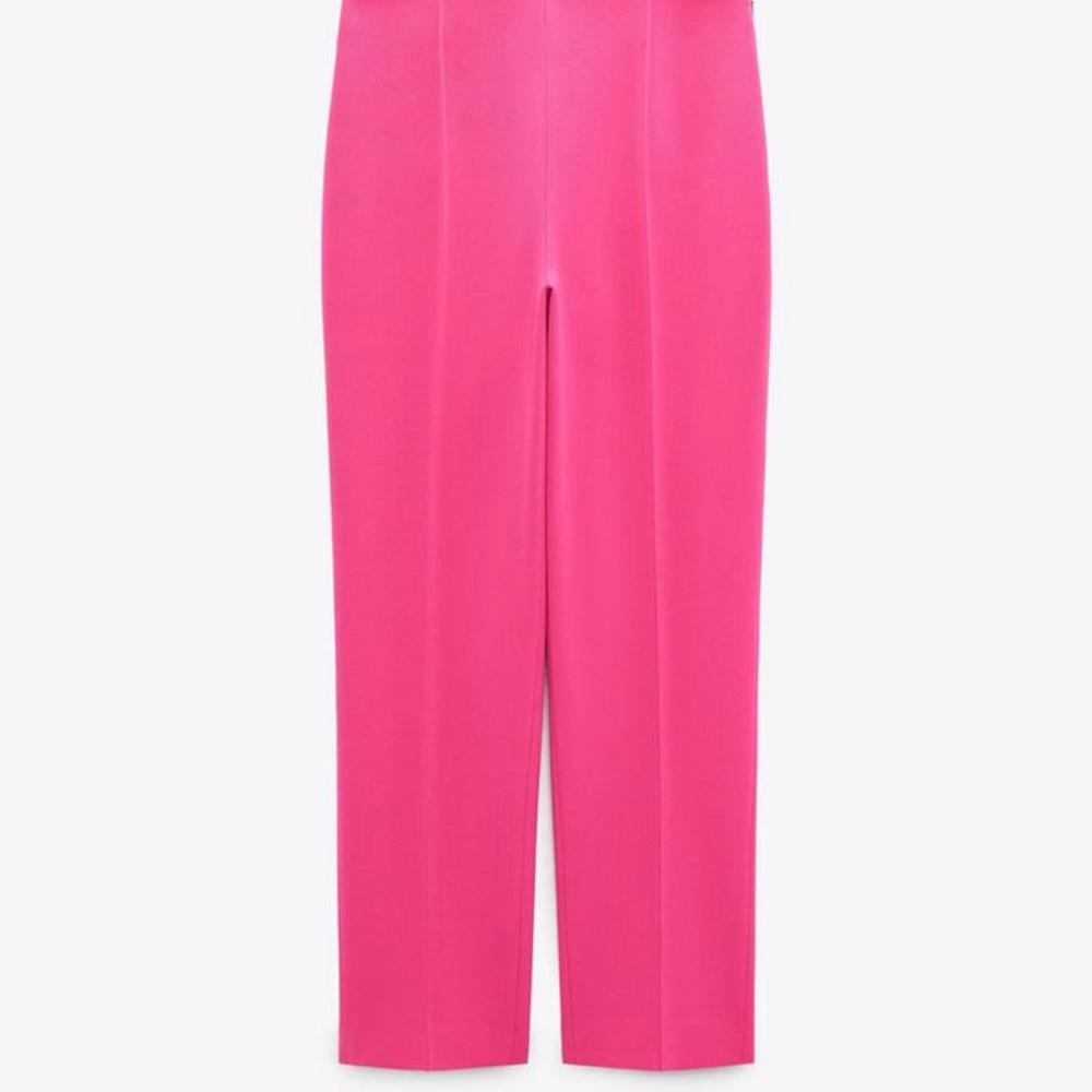 Zara minimal high waist dress pants